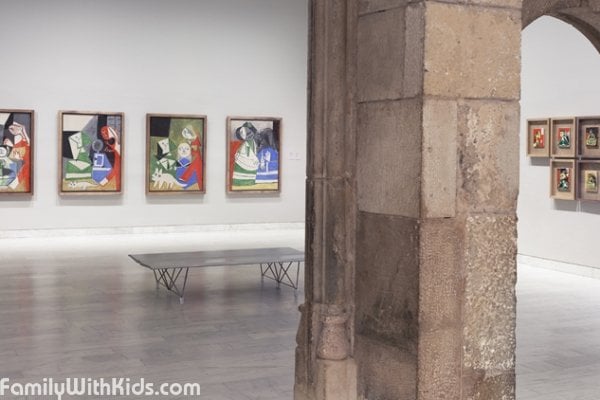 The Picasso museum in Barcelona, Spain