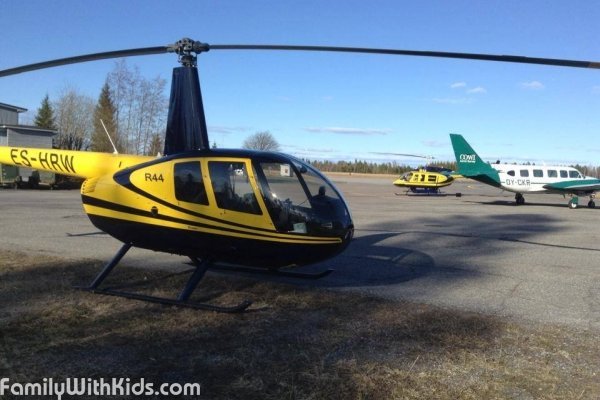 "Роторвэй", Rotorway, полеты на вертолете в Киркконумми, Финляндия