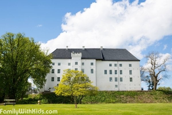 The Dragsholm Castle, hotel, restaurant and The Odsherred Geopark on the Zealand island, Denmark