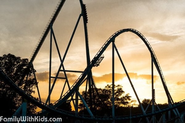 The Carowinds Amusement Park in North Carolina, USA