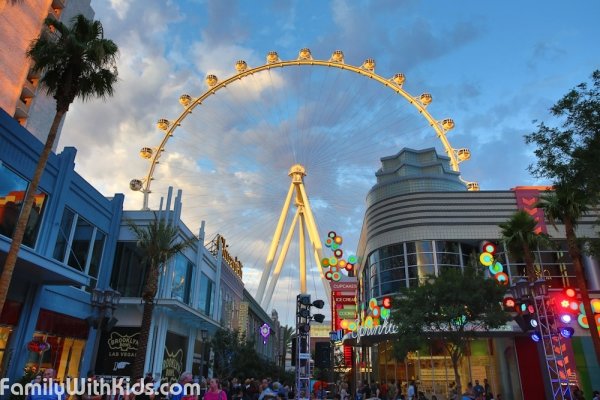 Колесо обозрения в Лас-Вегасе, High Roller Observation Wheel, США
