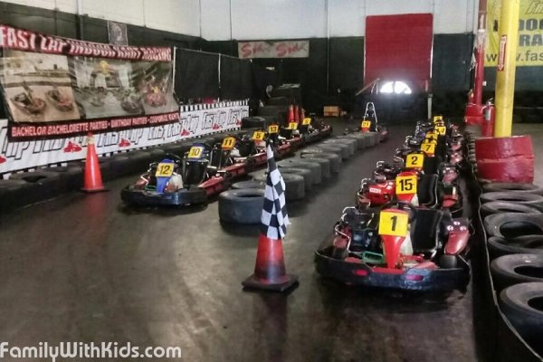 Fast Lap Indoor Kart Racing, картинг в Лас-Вегасе, США