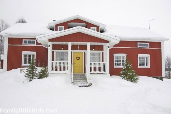 The Pohjolan Pirtti country house in Vuotunki, Kuusamo, Finland