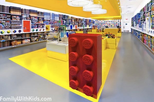 Lego Store Copenhagen, магазин "Лего" в Копенгагене