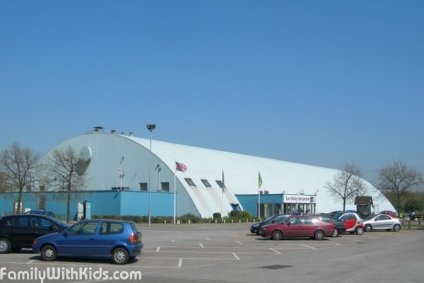 The Lee Valley Ice Centre, skating in Waltham Forest, London, Great Britain