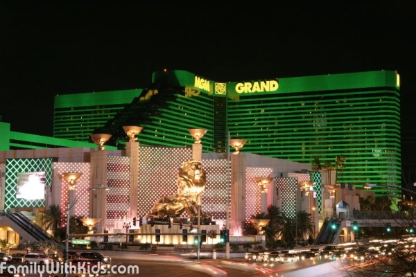 MGM Grand Las Vegas, гостинично-развлекательный комплекс в Лас-Вегасе, США