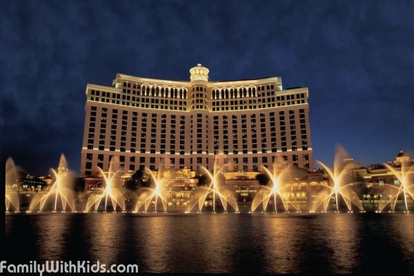 Bellagio, казино-отель, Лас-Вегас, США