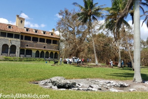 Диринг Эстейт, Deering Estate, усадьба и исторический парк в Майами, США