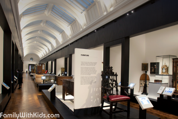 Музей Виктории и Альберта, музей искусства и дизайна в Лондоне, Великобритания
