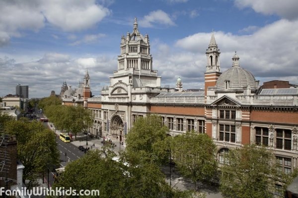 The Victoria and Albert Museum of arts and design in London