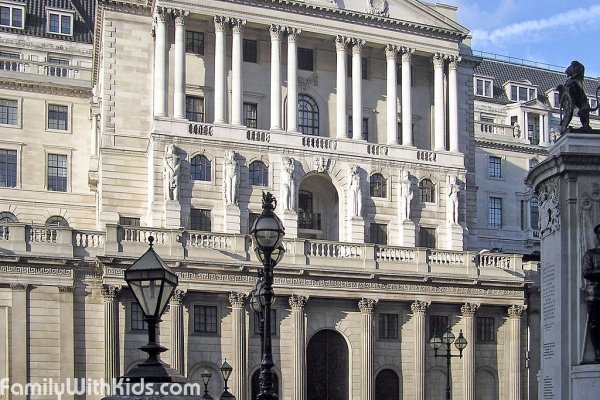 Bank of England Museum in London, Great Britain