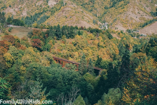 Мост Эйфеля, виадук на железной дороге Боржоми — Бакуриани, Грузия
