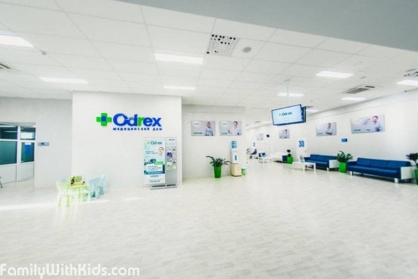 Odrex, многопрофильная клиника, семейный врач, функциональная диагностика в Приморском районе, Одесса