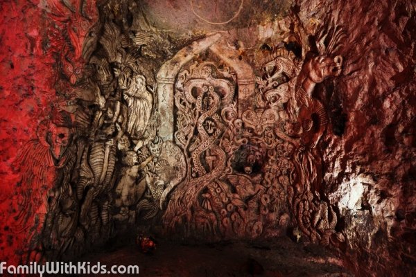 Пещеры Чизлхерст, экскурсии и кафе в подземелье, Лондон, Великобритания