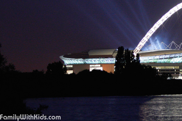 The Wembley Stadium in London, Great Britain