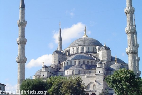 Голубая мечеть Султанахмет, Sultanahmet Camii, Стамбул, Турция