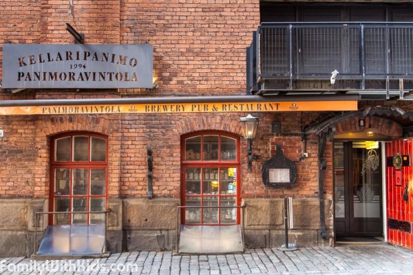 "Плевна", семейный ресторан и пивоварня в центре Тампере, Финляндия