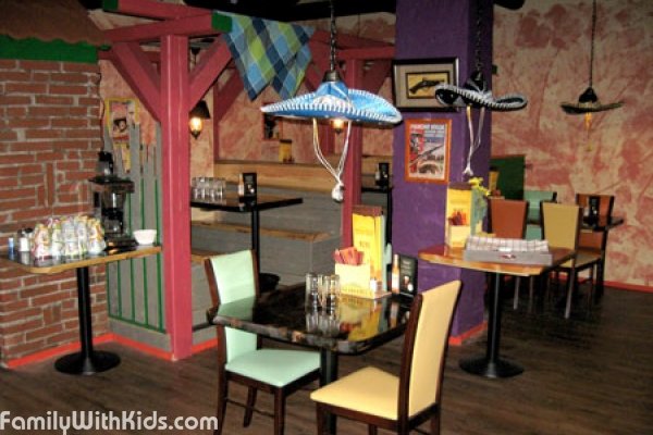Pancho Villa, мексиканский ресторан c детским уголком в Лахти, Финляндия