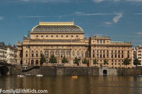 The National Theatre in Prague, Czech Republic