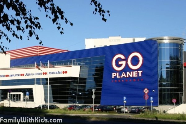 The Go Planet entertainment compex in Riga, Latvia, closed