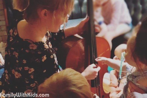 MiniJam, музыкальные занятия для детей, Лондон, Великобритания