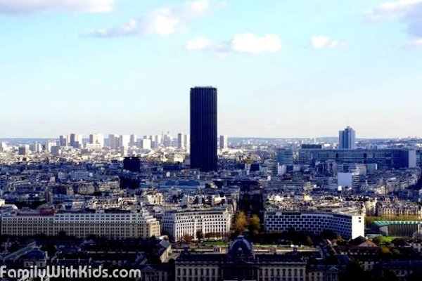 Башня Монпарнас в Париже, Tour de Montparnasse Paris, Франция
