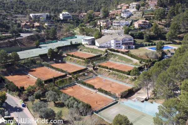 The Bruguera Tennis Academy, tennis school for players of all levels aged 9 and older, Barcelona, Spain
