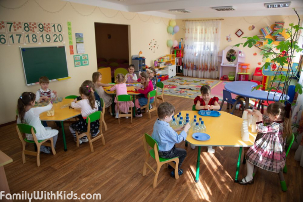 "Планета детства", частный сад для детей от 2 до 6 лет в Днепровском районе, Киев