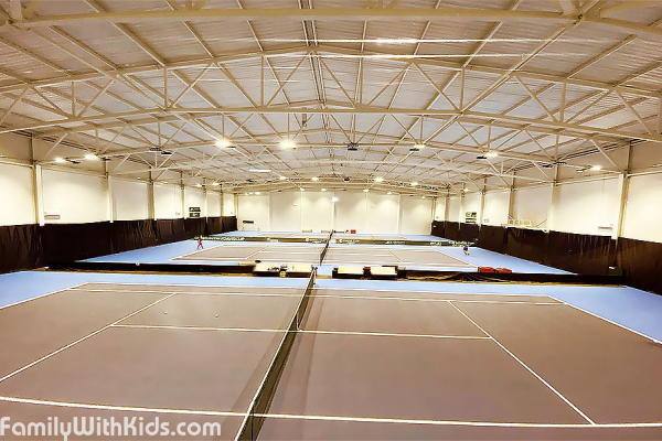 Marina Tennis Club, спортивный клуб, теннис для детей от 4 лет и взрослых, Погребы, Киевская область