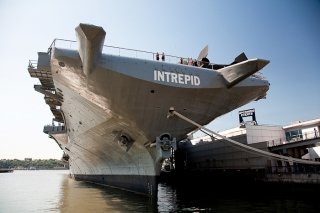 Pictures of the Intrepid Sea, Air & Space Museum in New York, USA