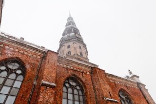 Фотографии Риги зимой, Латвия