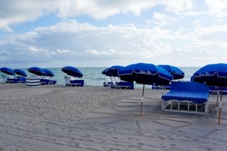 Pictures of the Atlantic Ocean in Miami, Florida, USA 