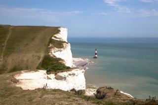 Photos from the Beachy Head cape and the Seven Sisters state park in east Sussex, Great Britain