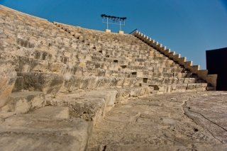 Фото древнего города-государства Курион и Храма Аполлона Хилатеса в Лимассоле, Кипр
