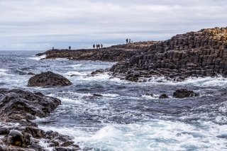 Images of the Giant's Causeway, a World Heritage Site in Northern Ireland, UK